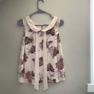 LC Light Pink Floral Print Size M
